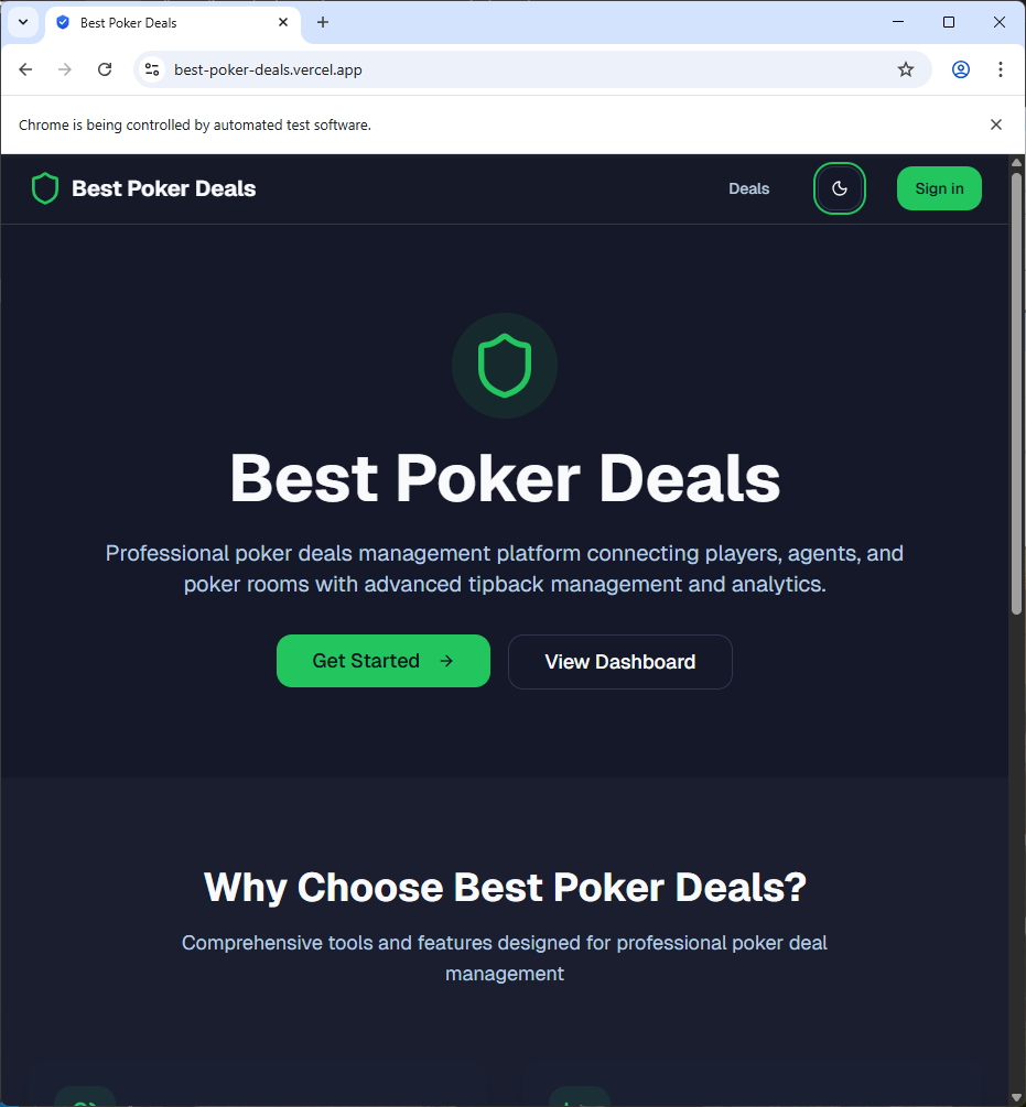 Best Poker Deals